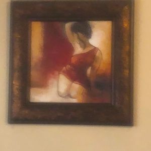 Two sexy lady frames